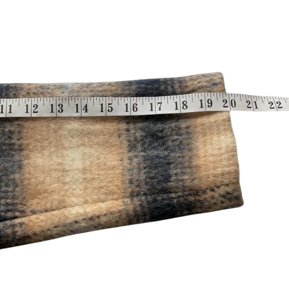 Madewell Courton Cocoon Coat in Plaid,size S - Picture 13 of 15